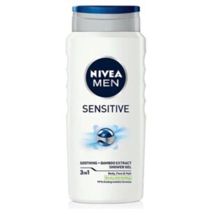 NIVEA MEN Sensitive Gel Douche 400ml Visage - Corps - Cheveux