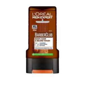 L'oreal Gel Douche 3 En 1 Corps, Cheveux Et Barbe 300ml, L’Oreal Barber Club Body Hair & Beard Wash , Gel Douche Pour Le Corps, Les Cheveux Et La Barbe 300ml