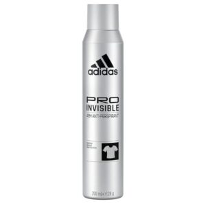 Déodorant Anti-transpirant Adidas Pro Invisible – 48h de Protection – 200 ml