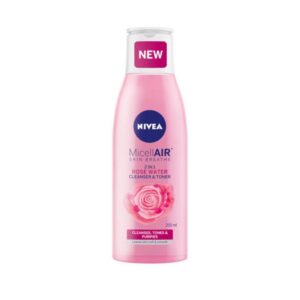 NIVEA MicellAIR Nettoyant Et Tonique 2 En 1 à L'eau De Rose
