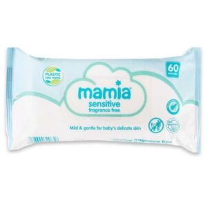 Mamia Lot de 2 Lingettes Bébé Sensitive Sans Parfum