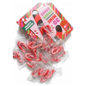 Cannes à Sucre Mini Peppermint Flavour (30 pièces)