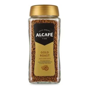 ALCAFÉ Gold Roast – Café Lyophilisé de Qualité Supérieure – 200 g